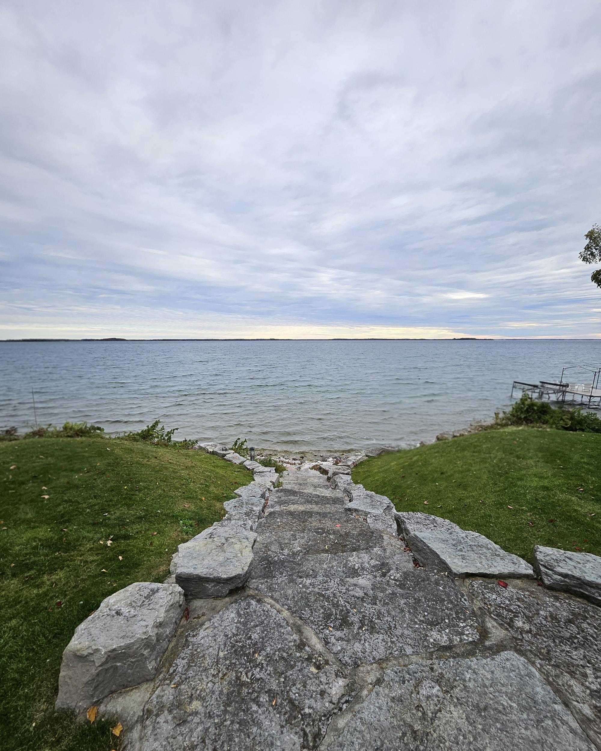 Cottage — stone stairs alternative view